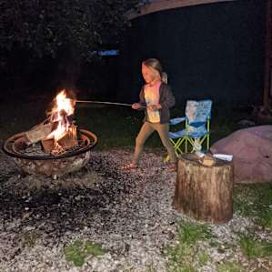 Little Green Yurt of Cedar Mountain