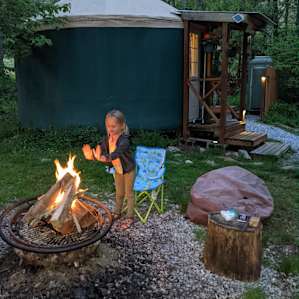 Little Green Yurt of Cedar Mountain