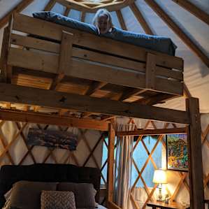 Little Green Yurt of Cedar Mountain