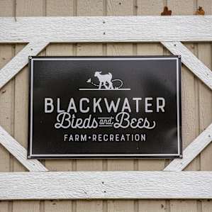 The sign above a cabin