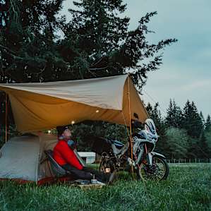 Tent camping in our Llama Pasture!
