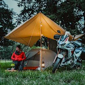 Tent camping in our Llama Pasture!