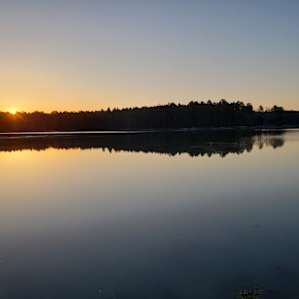 This is the sunrise from the same location