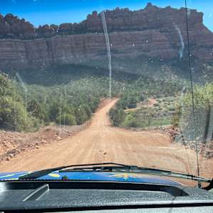 Driving down from the site :)