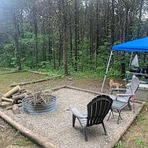 Secluded woods on the Bourbon Trail
