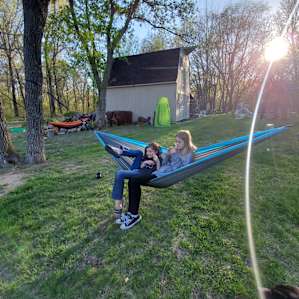 Lots of hammocks around!