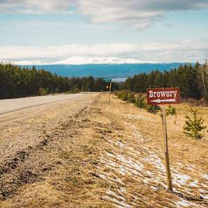 Follow the signs along the dirt roads from Burns Lake and you shouldn't get too lost.
