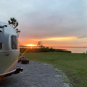 Sunset from campsite
