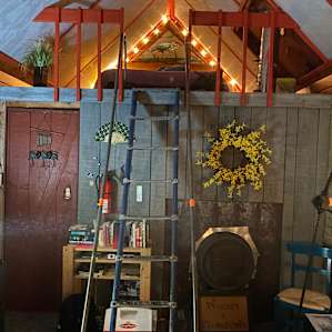 Woods and Meadows Dragon Loft Cabin