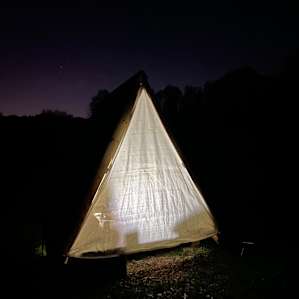 Camp at Heritage Farms in CVNP