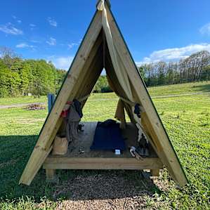 Camp at Heritage Farms in CVNP