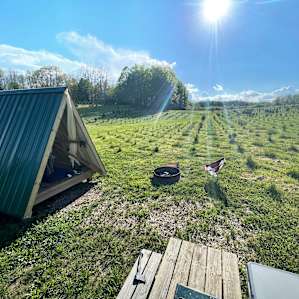 Camp at Heritage Farms in CVNP