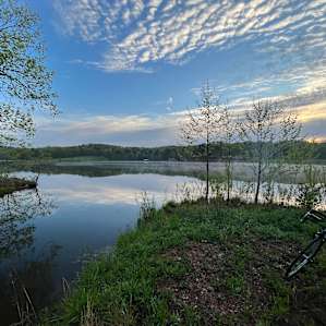 Private lake peninsula @Spring lake