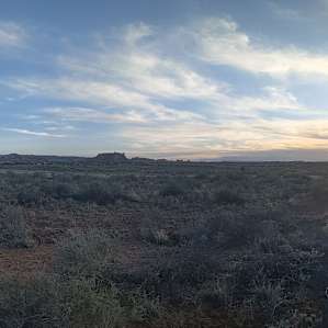 View of the Needles Campsites