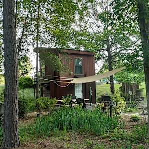 Bathroom, picnic, seating, grill, fire ring area