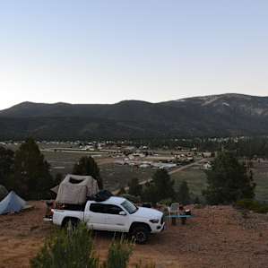 Before the sunrise hits, you can see the surrounding area pretty well.