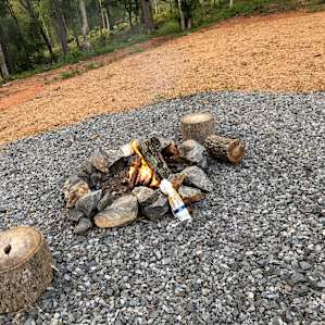 Mountain view campsite in Ellijay