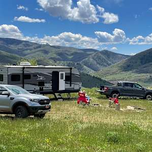 A relaxing day in a beautiful spot.