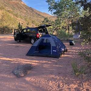 Kolob Gate Gardens Tent Camping