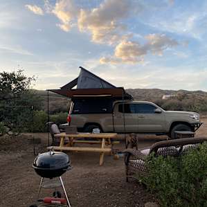 Peaceful Mountain Camping