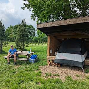 Camp at Heritage Farms in CVNP