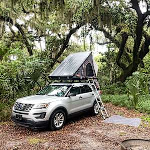 Great spot for a rooftop tent!