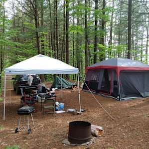Plenty of room for camping for a few nights :D