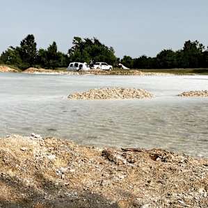 Fresh water area and woodlands