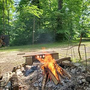 Camping on Two Crane Lake