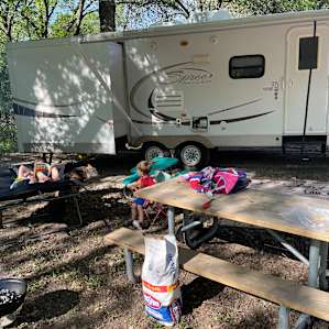 RV Park in center of spacious camp