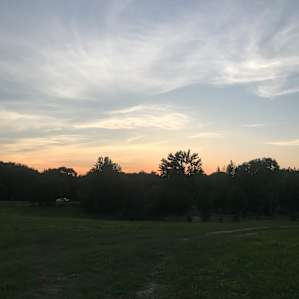 The sunset was gorgeous!