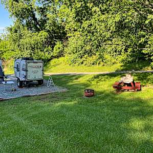 Private Camping with a view!