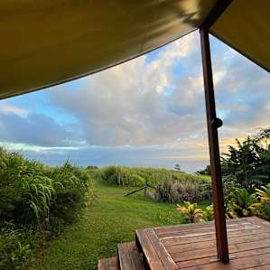 Waipiʻo Lodge- Platform Tent