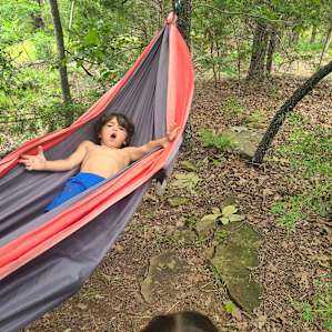This was already here! And my son spent most of his time in this spot !