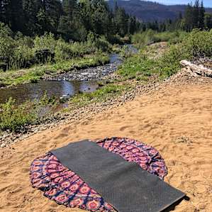 Yoga.. creekside!