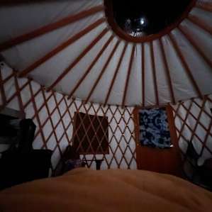 Desert yurt with spectacular views