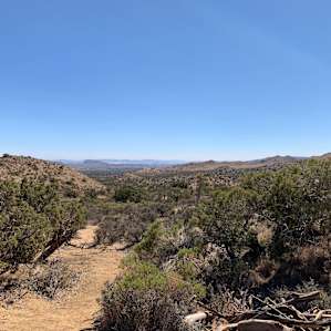 View from our campsite