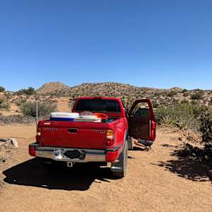 View from our campsite