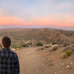 15 minute hike from campsite
