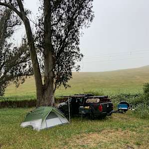 A small layer of mist/drizzle passed by during our stay and made for some beautiful foggy views