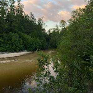 Dusk at site #8