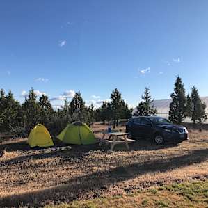 Our campsite