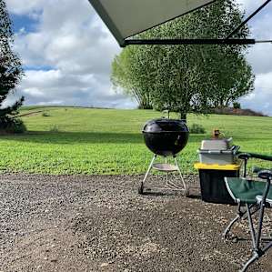 Private Campsite & Campfire