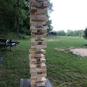 Life size Jenga time