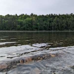 Great views of the lake found near the camp!