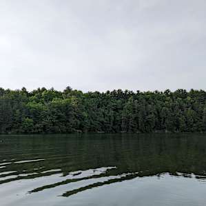Great views of the lake found near the camp!