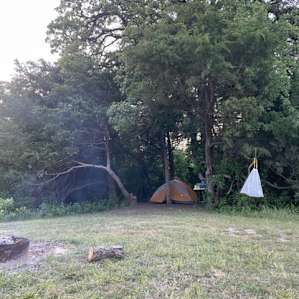 Campsite #6 Alcove- bring clippers to cut down sprouting thorny bushes