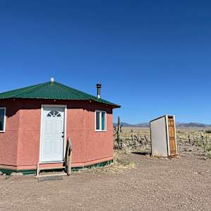 Camels and a Yurt