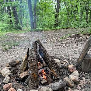 One bundle of firewood provided!