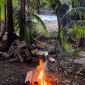 View from the campsite